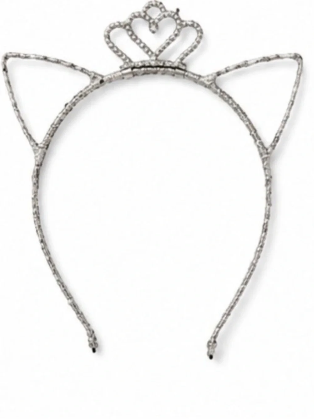 Baby Toddler Girls Cat Ear Tiara Crochet Lace Flower Bow Headband Lot Of 7